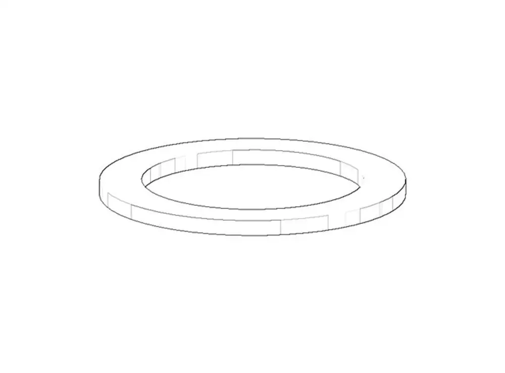 DORNBRACHT Dichtung NBR 70 ERSATZTEILE 091405018 40,0 x 29,0 x 2,0 mm, 09140501890 Galeriebild 1
